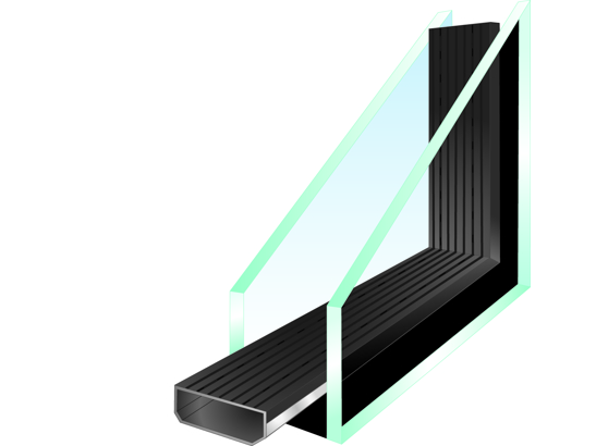 Intercalaire Warm Edge sur un double vitrage