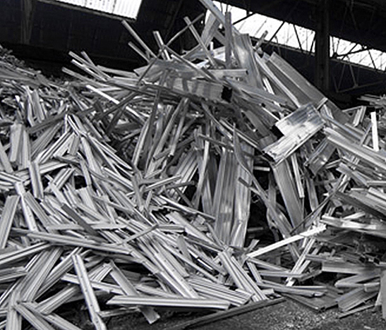 Recyclage de l'aluminium des fenêtres